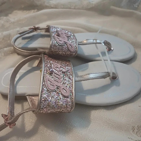 Juicy Couture NWOT Dana thong toe sandals - Picture 4 of 6